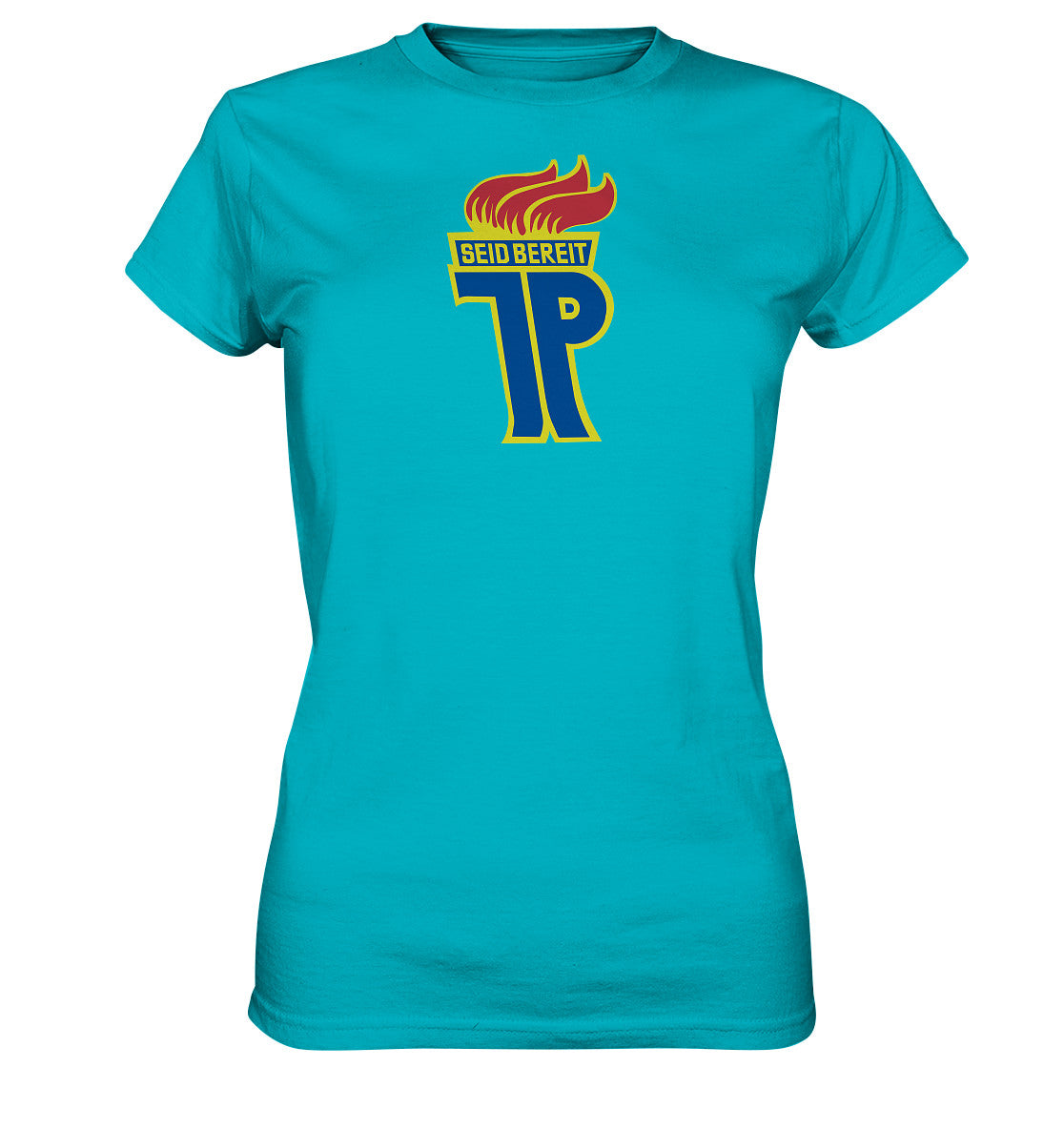 DDR Ostalgie Shirt Mädels •  JUNGE PIONIERE, SEID BEREIT