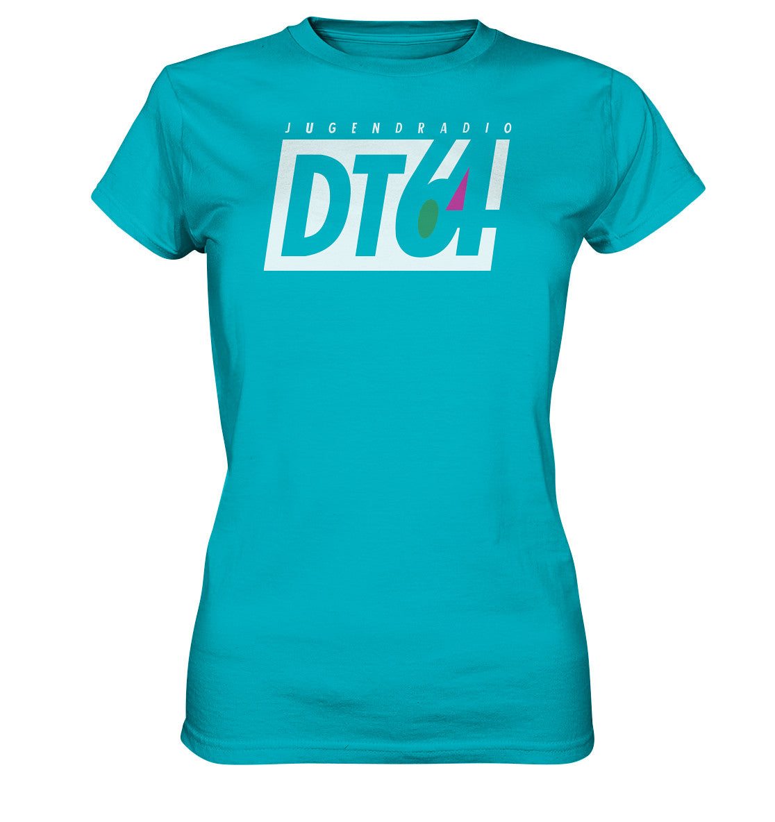 PREMIUM SHIRT MÄDELS •  DT64 JUGENDRADIO - dunkel
