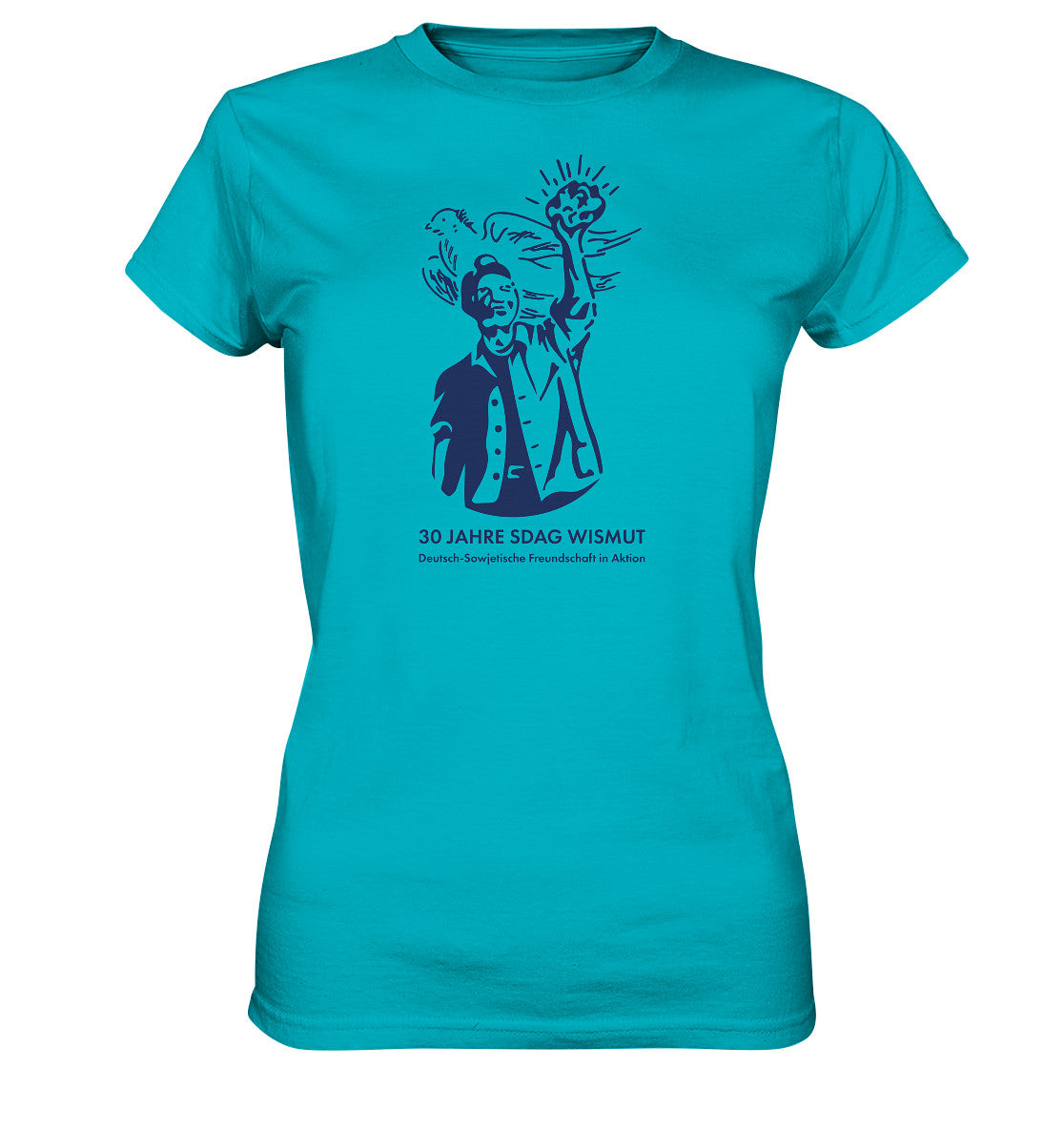 DDR Ostalgie Shirt Mädels • 30 JAHRE SDAG WISMUT