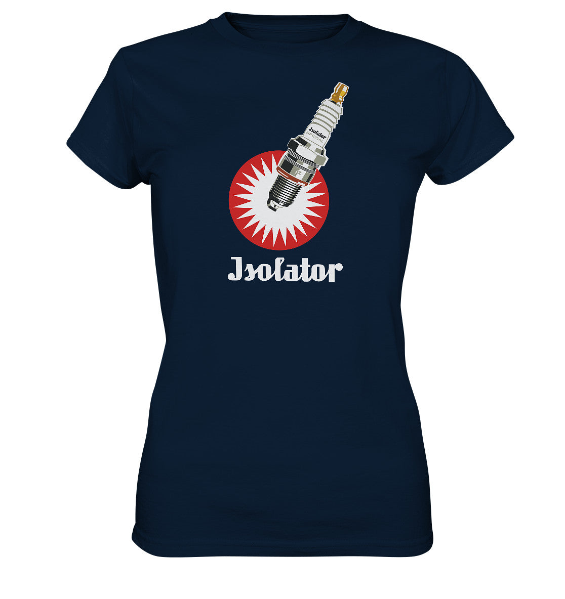 DDR Ostalgie Shirt Mädels • ISOLATOR ZÜNDKERZE