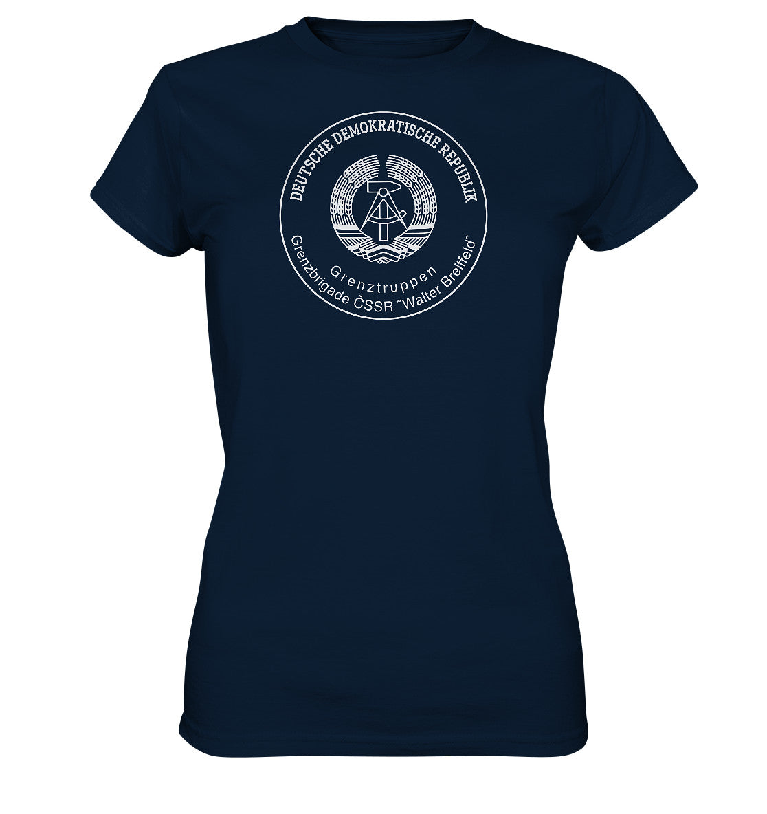 PREMIUM SHIRT MÄDELS • GRENZTRUPPEN DER DDR, BRIGADE WALTER BREITFELD