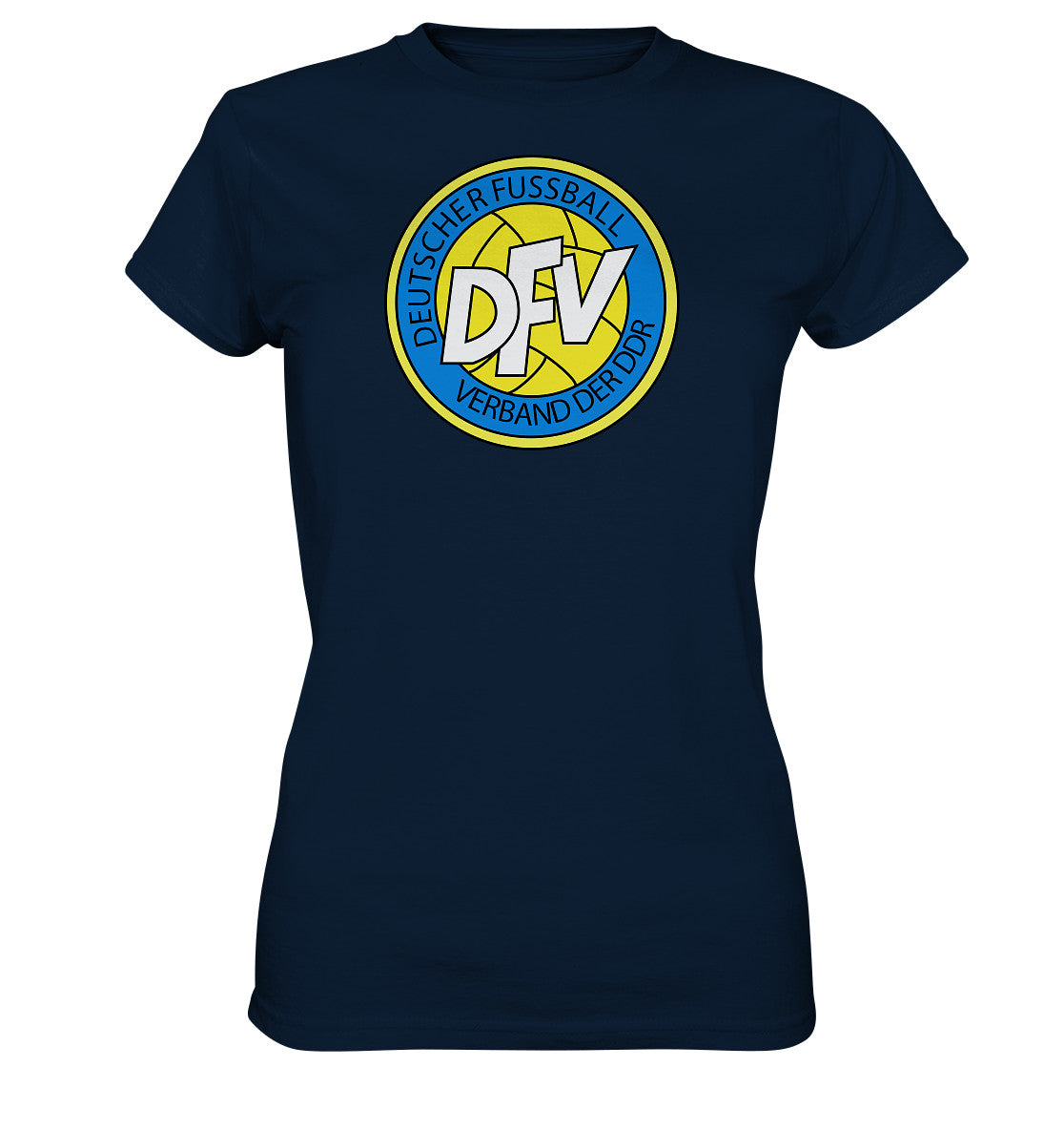 DDR Ostalgie Shirt Mädels • FUSSBALL-VERBAND DER DDR
