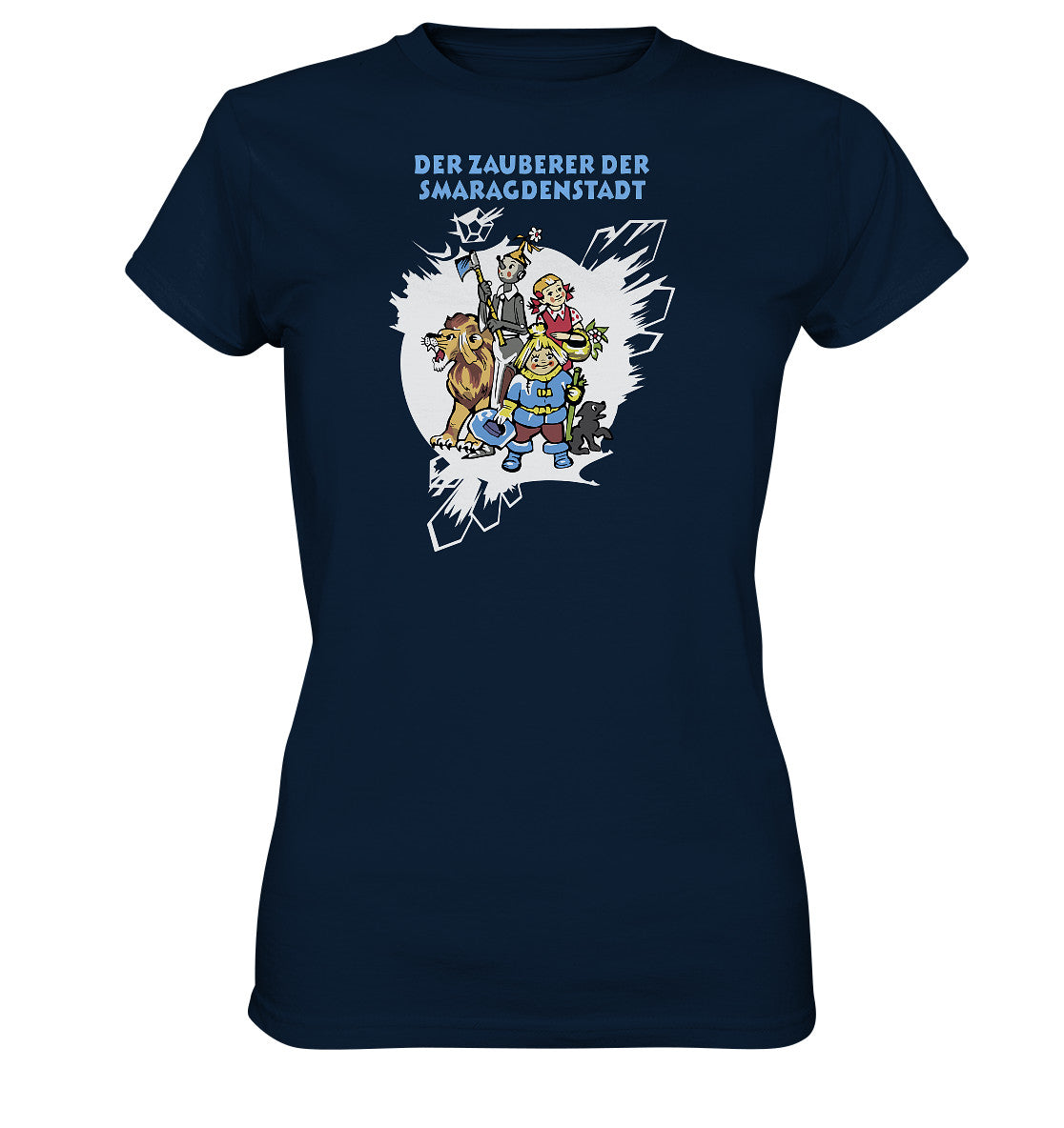 DDR Ostalgie Shirt Mädels • WOLKOW - DER ZAUBERER DER SMARAGDENSTADT