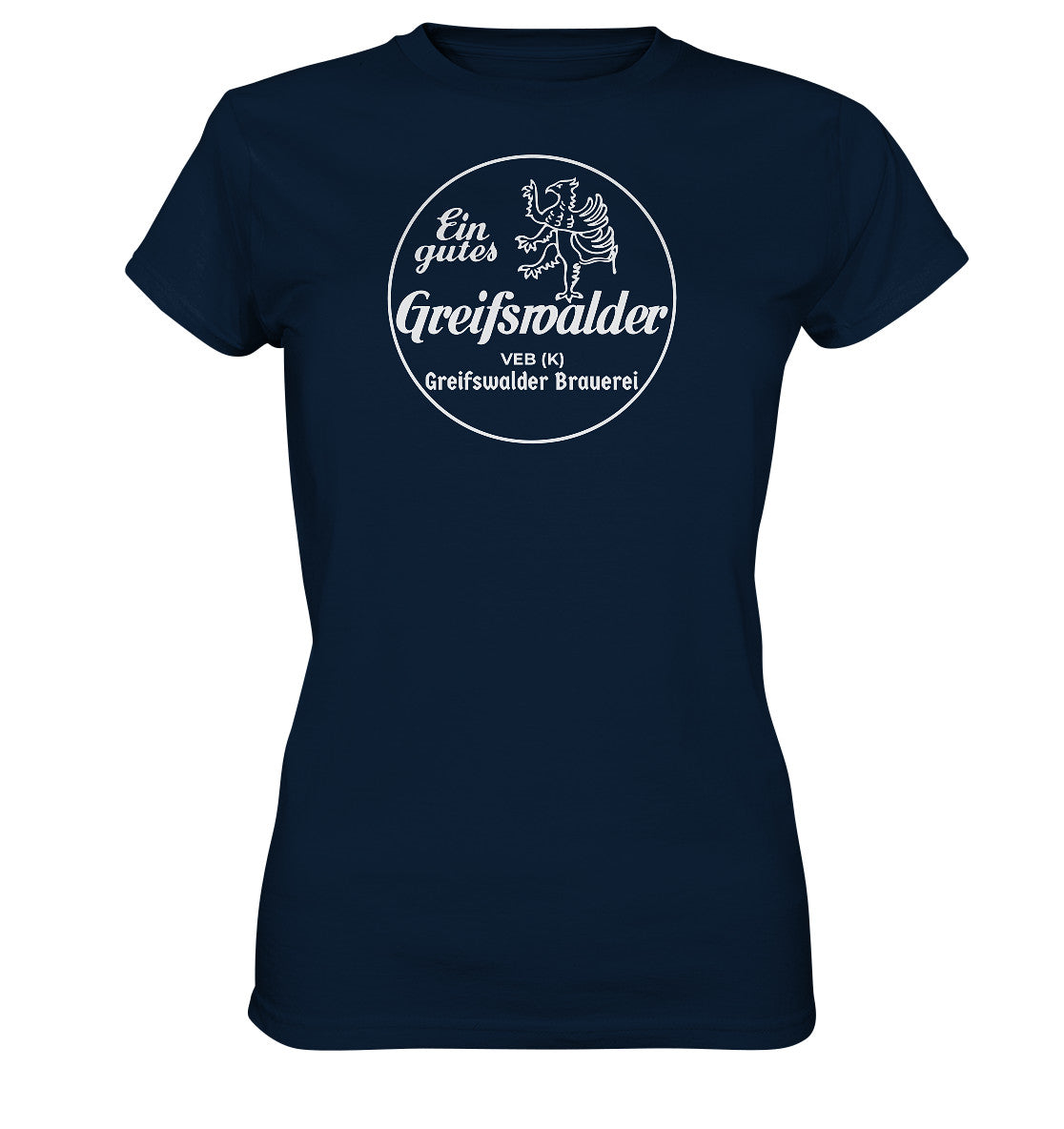 DDR Ostalgie Shirt Mädels • VEB GREIFSWALDER BRAUEREI