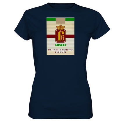 DDR Ostalgie Shirt Mädels • F6 FILTER ZIGARETTEN
