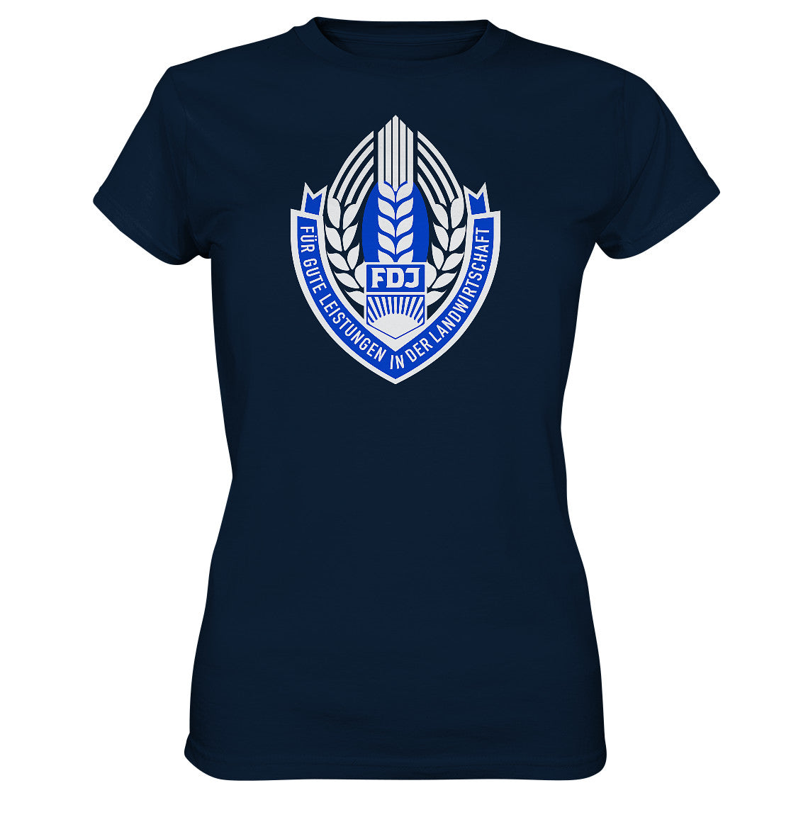 DDR Ostalgie Shirt Mädels • FDJ - FÜR GUTE LEISTUNGEN IN DER LANDWIRTSCHAFT