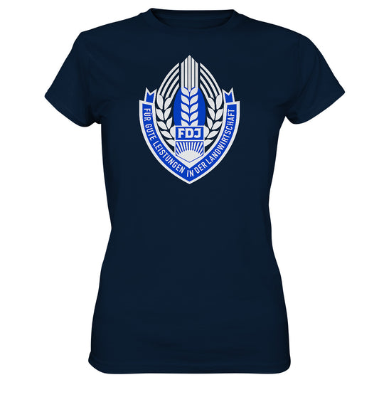 DDR Ostalgie Shirt Mädels • FDJ - FÜR GUTE LEISTUNGEN IN DER LANDWIRTSCHAFT