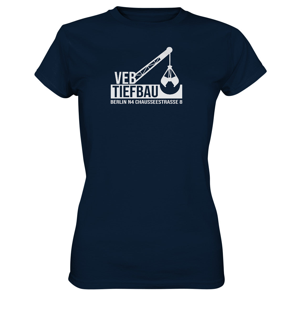 DDR Ostalgie Shirt Mädels • VEB TIEFBAU BERLIN