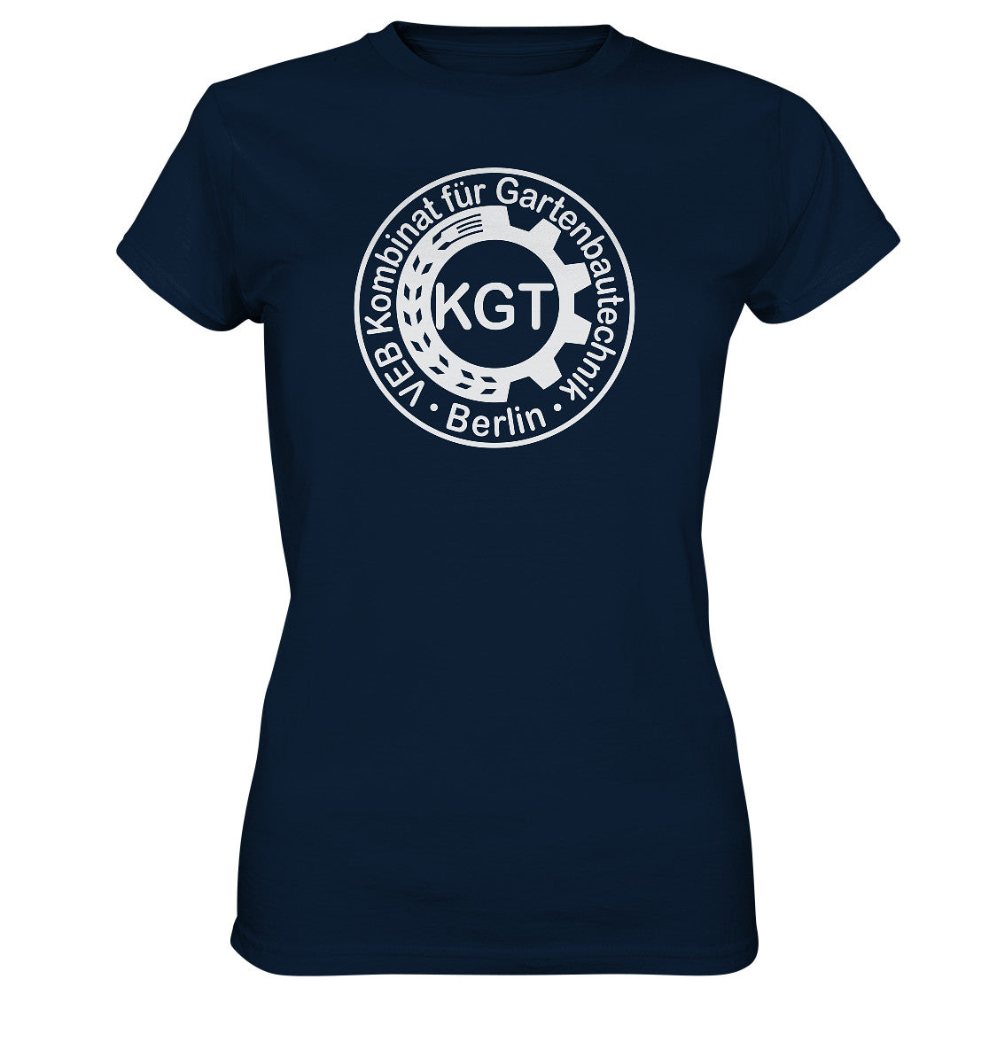 DDR Ostalgie Shirt Mädels • KGT - VEB KOMBINAT FÜR GARTENBAUTECHNIK BERLIN