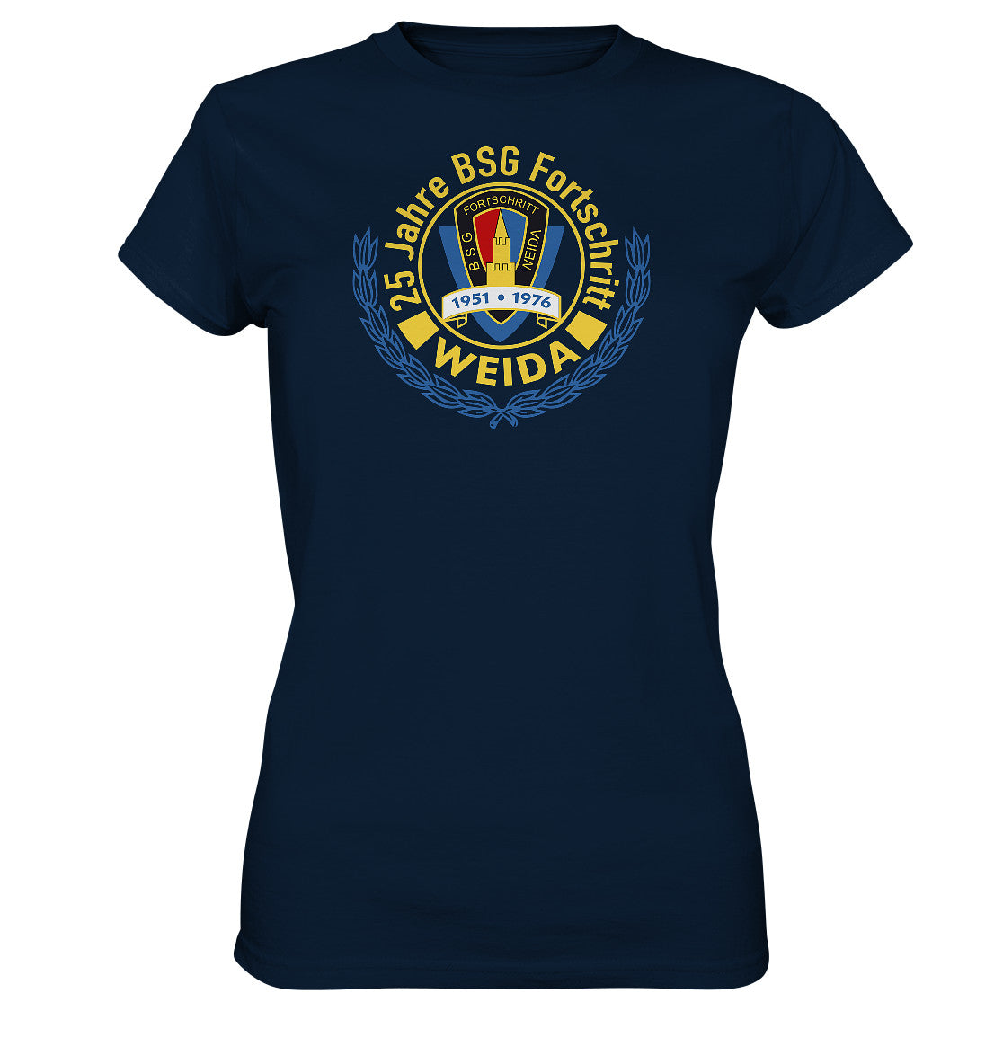 DDR Ostalgie Shirt Mädels • BSG FORTSCHRITT WEIDA, 1976