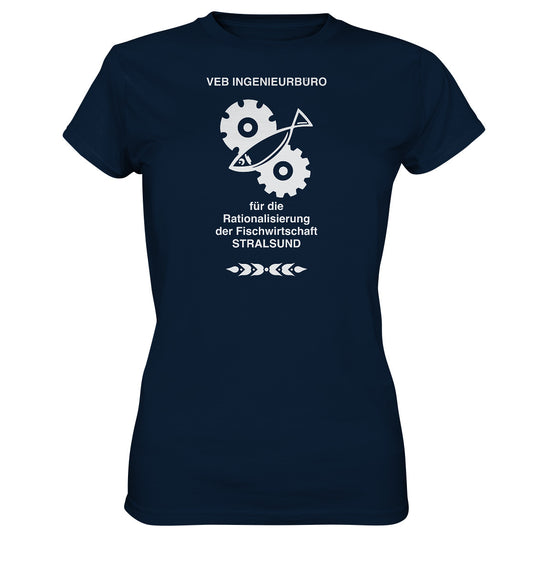 DDR Ostalgie Shirt Mädels • VEB INGENIEURBÜRO STRALSUND
