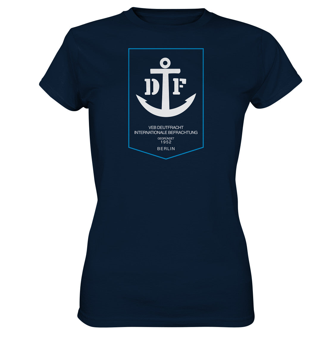 DDR Ostalgie Shirt Mädels • VEB DEUTFRACHT