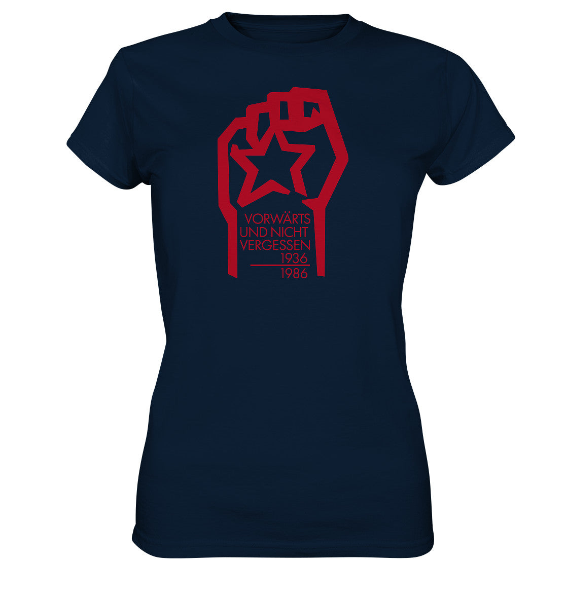 DDR Ostalgie Shirt Mädels • 1936-1986 SPANISCHER BÜRGERKRIEG