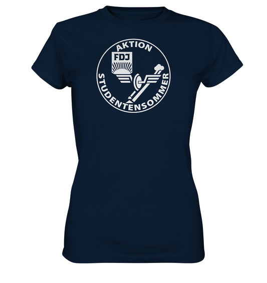 DDR Ostalgie Shirt Mädels • FDJ AKTION STUDENTENSOMMER
