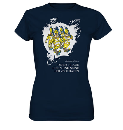 DDR Ostalgie Shirt Mädels • WOLKOW - DER SCHLAUE URFIN UND SEINE HOLZSOLDATEN