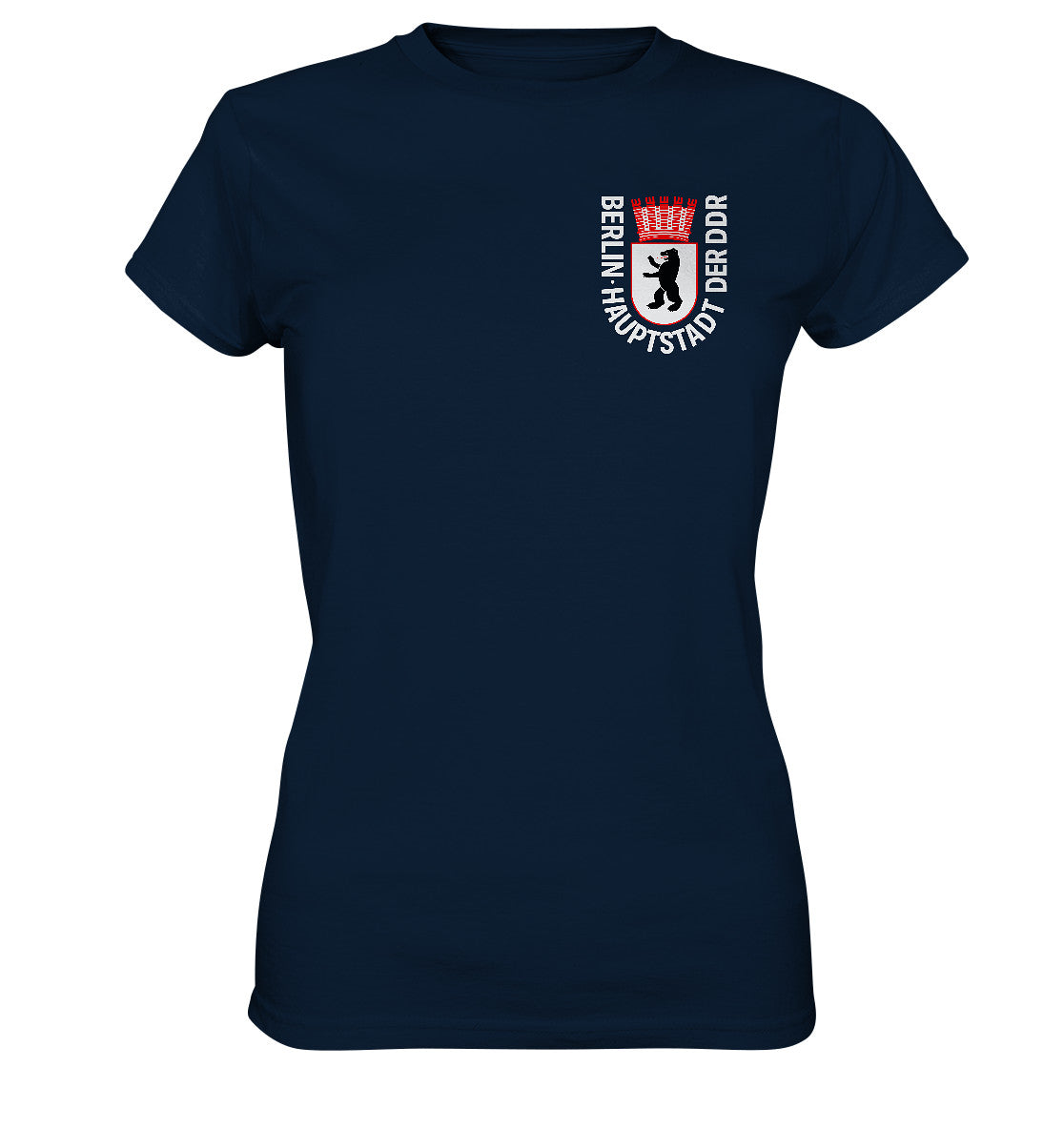 DDR Ostalgie Shirt Mädels • WAPPEN BERLIN - HAUPTSTADT DER DDR