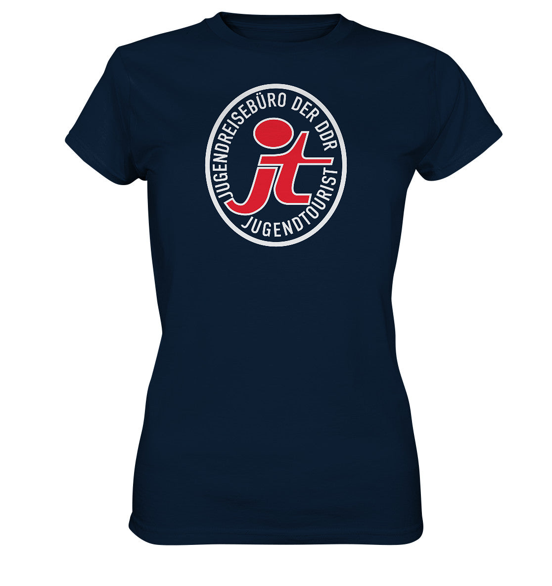DDR Ostalgie Shirt Mädels • JT - JUGENDREISEBÜRO JUGENDTOURIST