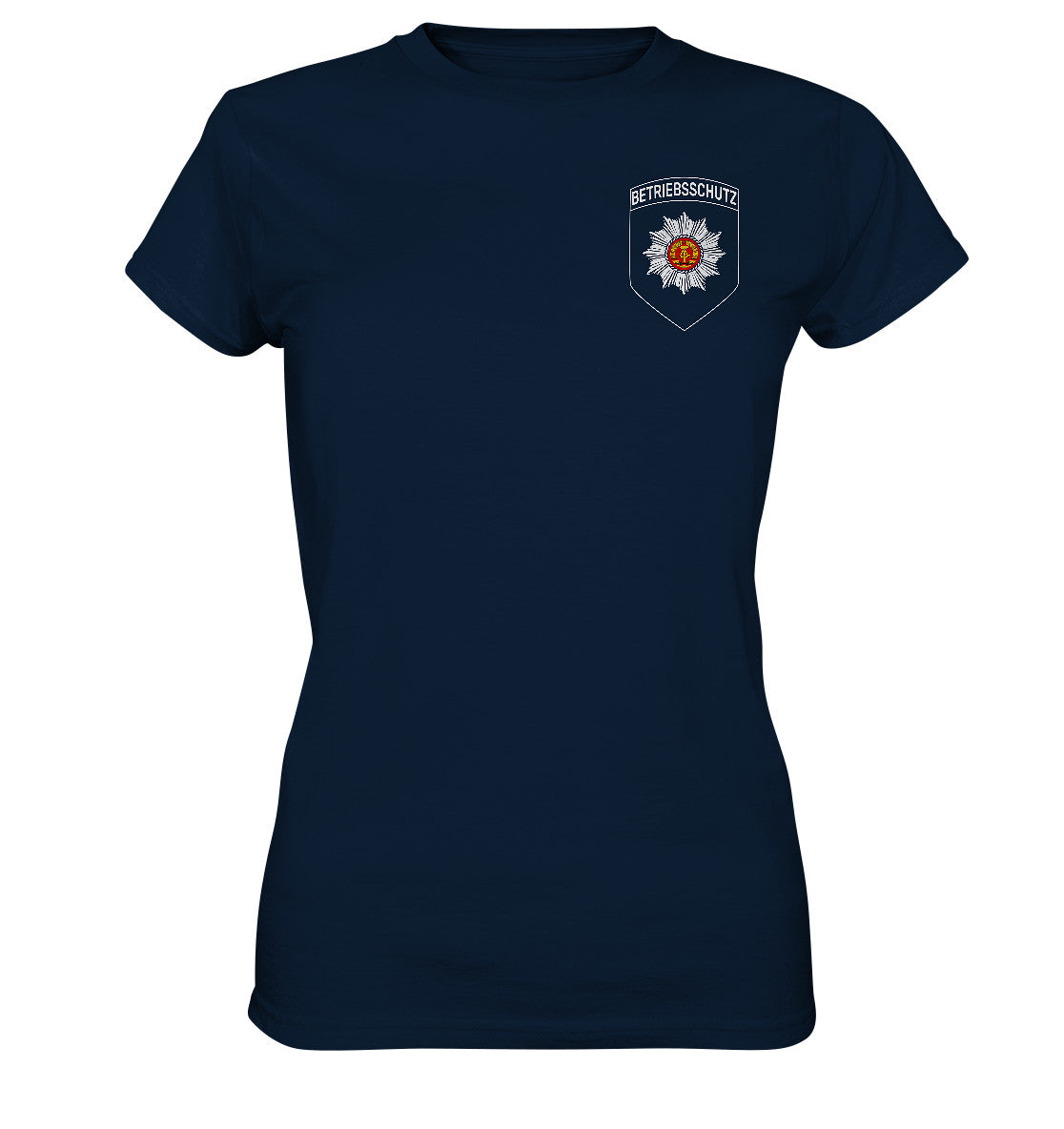 DDR Ostalgie Shirt Mädels • BETRIEBSSCHUTZ BADGE
