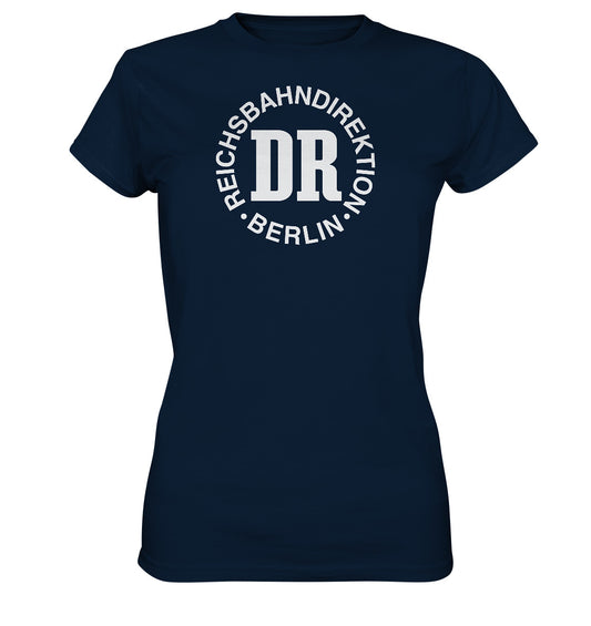 DDR Ostalgie Shirt Mädels • DR REICHSBAHNDIREKTION BERLIN