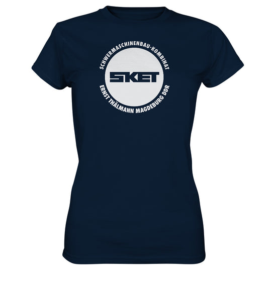 DDR Ostalgie Shirt Mädels • SKET ERNST THÄLMANN SCHWERMASCHINENKOMBINAT