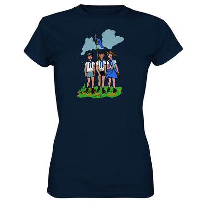 DDR Ostalgie Shirt Mädels • JUNGE PIONIERE - PIONIERAUSWEIS