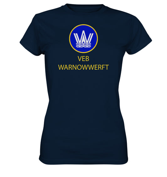 DDR Ostalgie Shirt Mädels • VEB WARNOWWERFT WARNEMÜNDE