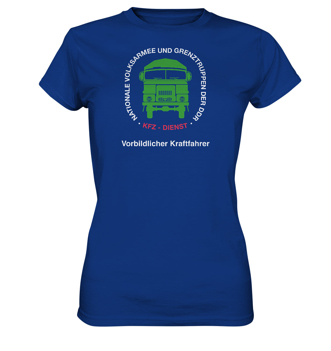 DDR Ostalgie Shirt Mädels • NVA - VORBILDLICHER KRAFTFAHRER