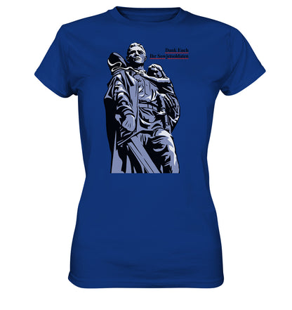 DDR Ostalgie Shirt Mädels • DANK EUCH IHR SOWJETSOLDATEN (DDR ORIGINAL-PLAKAT)