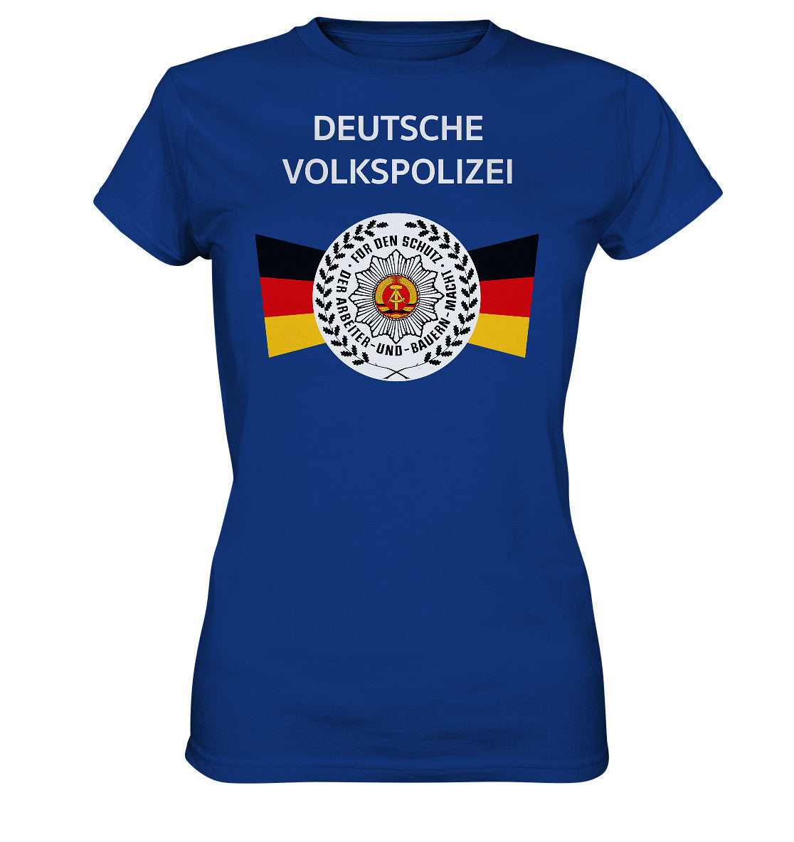 DDR Ostalgie Shirt Mädels • DEUTSCHE VOLKSPOLIZEI - ORIGINAL WIMPEL