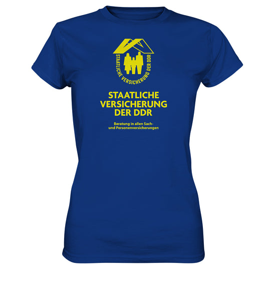 DDR Ostalgie Shirt Mädels • STAATLICHE VERSICHERUNG DER DDR