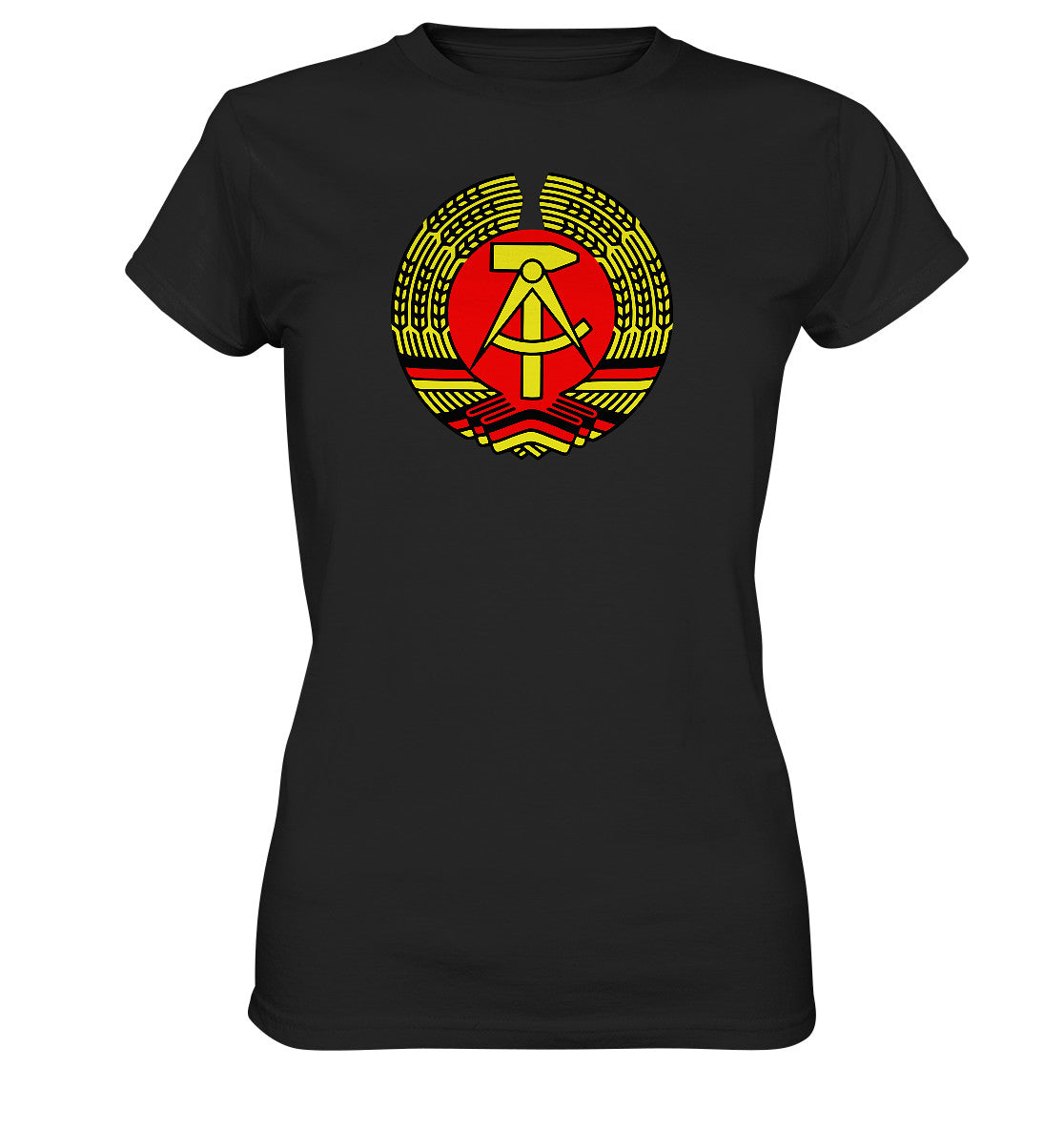 DDR Ostalgie Shirt Mädels • DDR EMBLEM