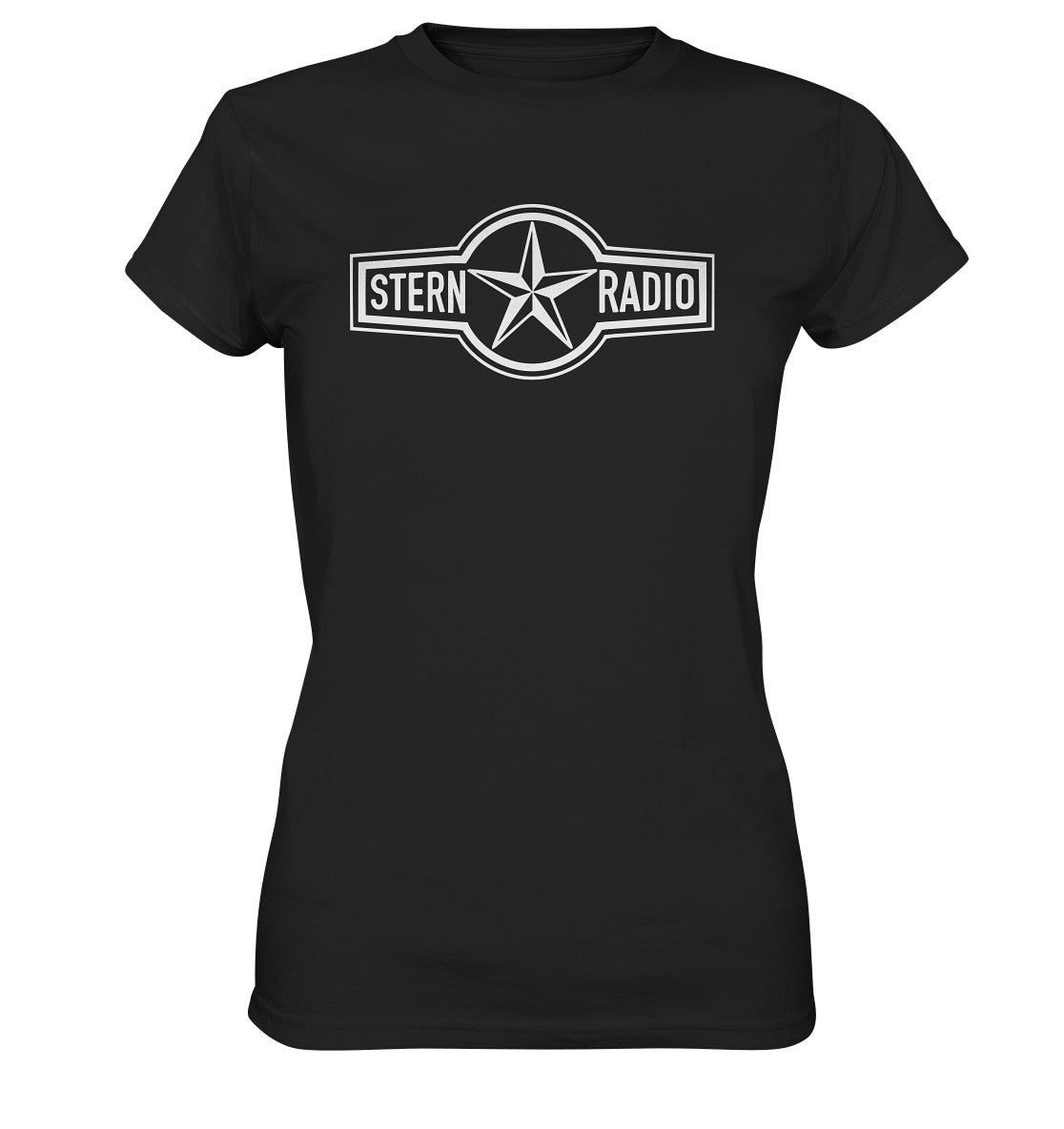 DDR Ostalgie Shirt Mädels • STERNRADIO BADGE