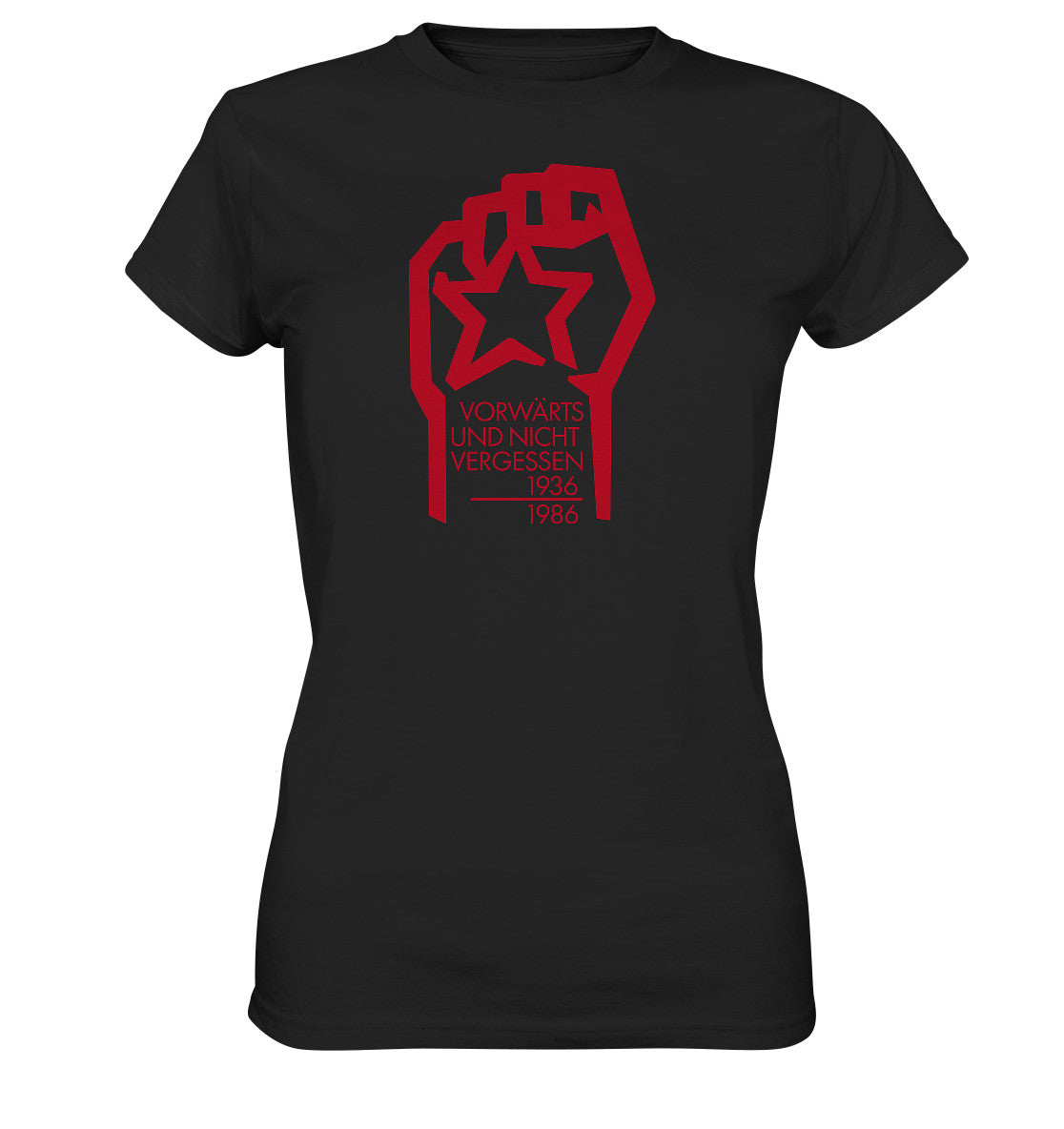 DDR Ostalgie Shirt Mädels • 1936-1986 SPANISCHER BÜRGERKRIEG