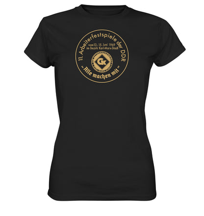 DDR Ostalgie Shirt Mädels • ARBEITERFESTSPIELE KARL-MARX-STADT