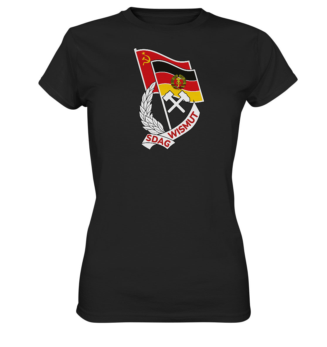 DDR Ostalgie Shirt Mädels • ORDEN SDAG WISMUT