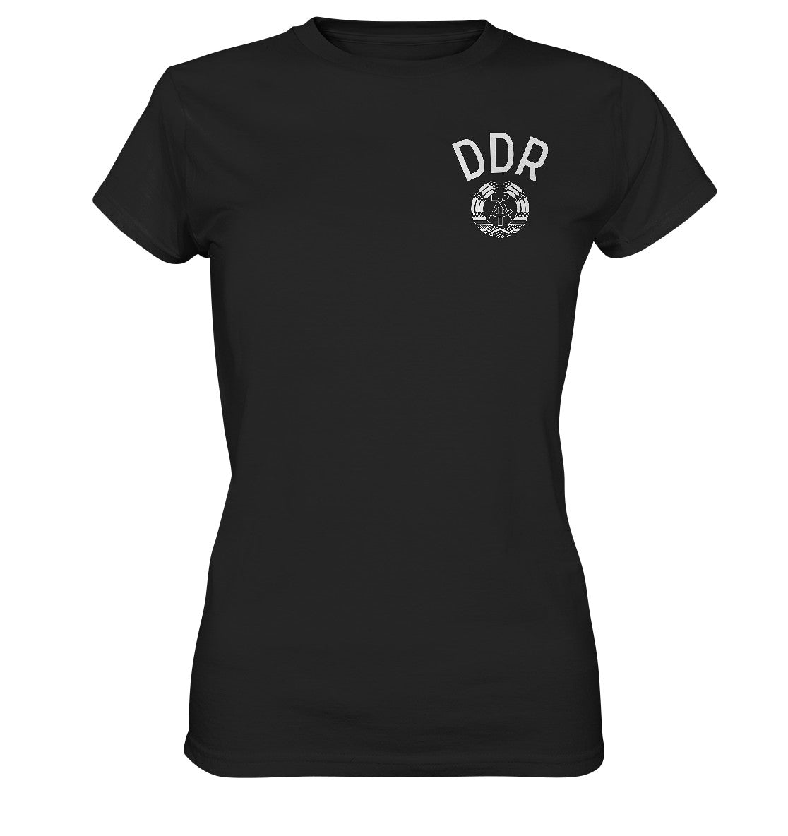 DDR Ostalgie Shirt Mädels • DDR SPORT TRIKOT - monochrom