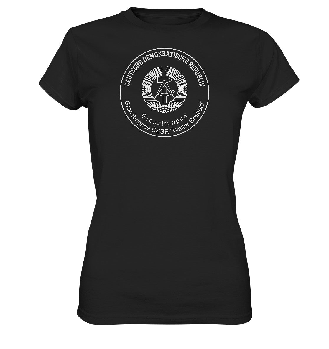 PREMIUM SHIRT MÄDELS • GRENZTRUPPEN DER DDR, BRIGADE WALTER BREITFELD