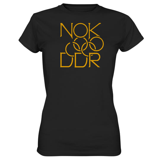 DDR Ostalgie Shirt Mädels • NATIONALES OLYMPISCHES KOMMITEE DER DDR