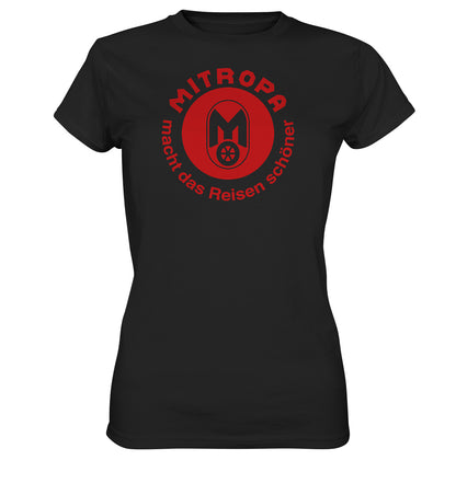 DDR Ostalgie Shirt Mädels • MITROPA MACHT DAS REISEN SCHÖNER - dunkel