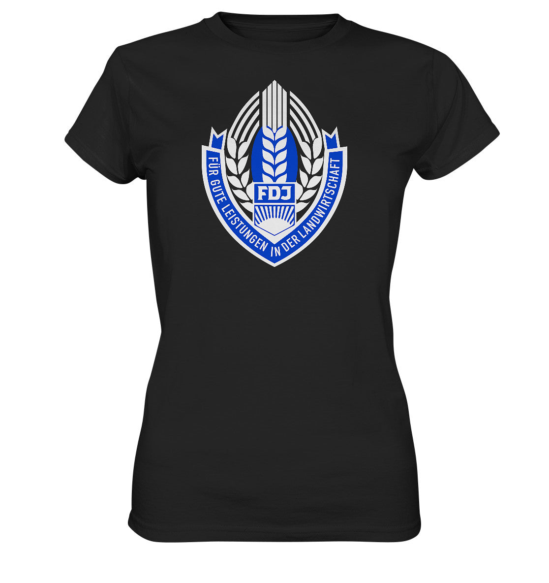 DDR Ostalgie Shirt Mädels • FDJ - FÜR GUTE LEISTUNGEN IN DER LANDWIRTSCHAFT