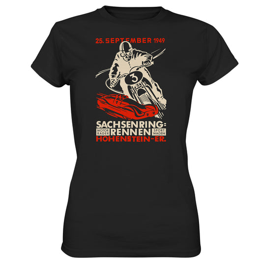 DDR Ostalgie Shirt Mädels • SACHSENRING-RENNEN 1949