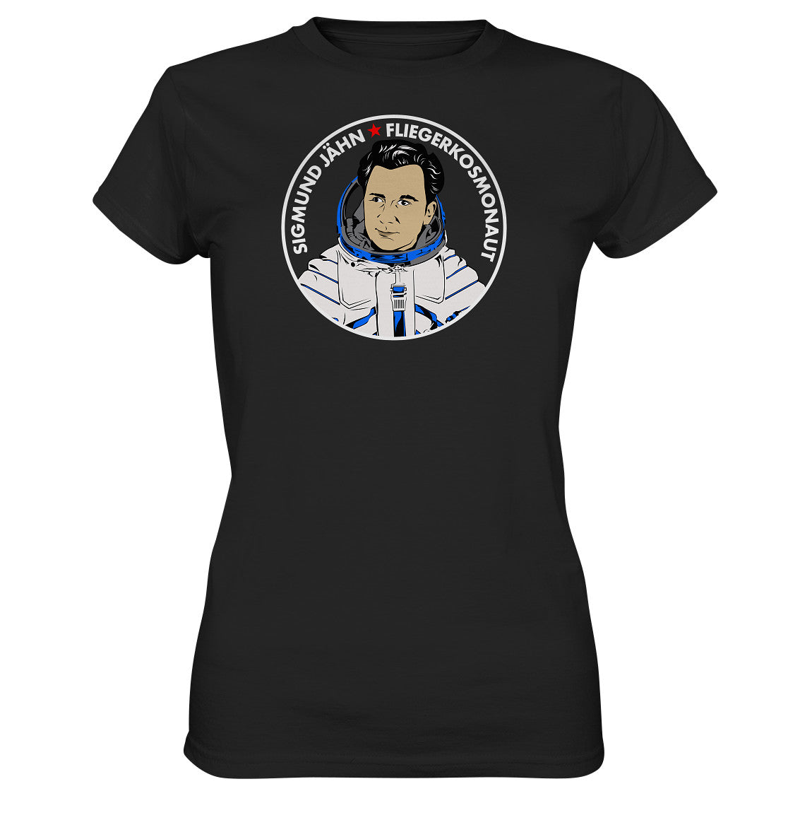 DDR Ostalgie Shirt Mädels • SIGMUND JÄHN - dunkel