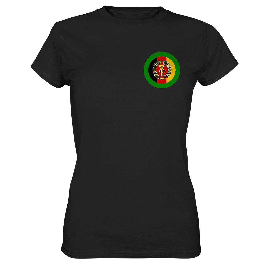DDR Ostalgie Shirt Mädels • NVA GRENZTRUPPEN - BRUST BADGE
