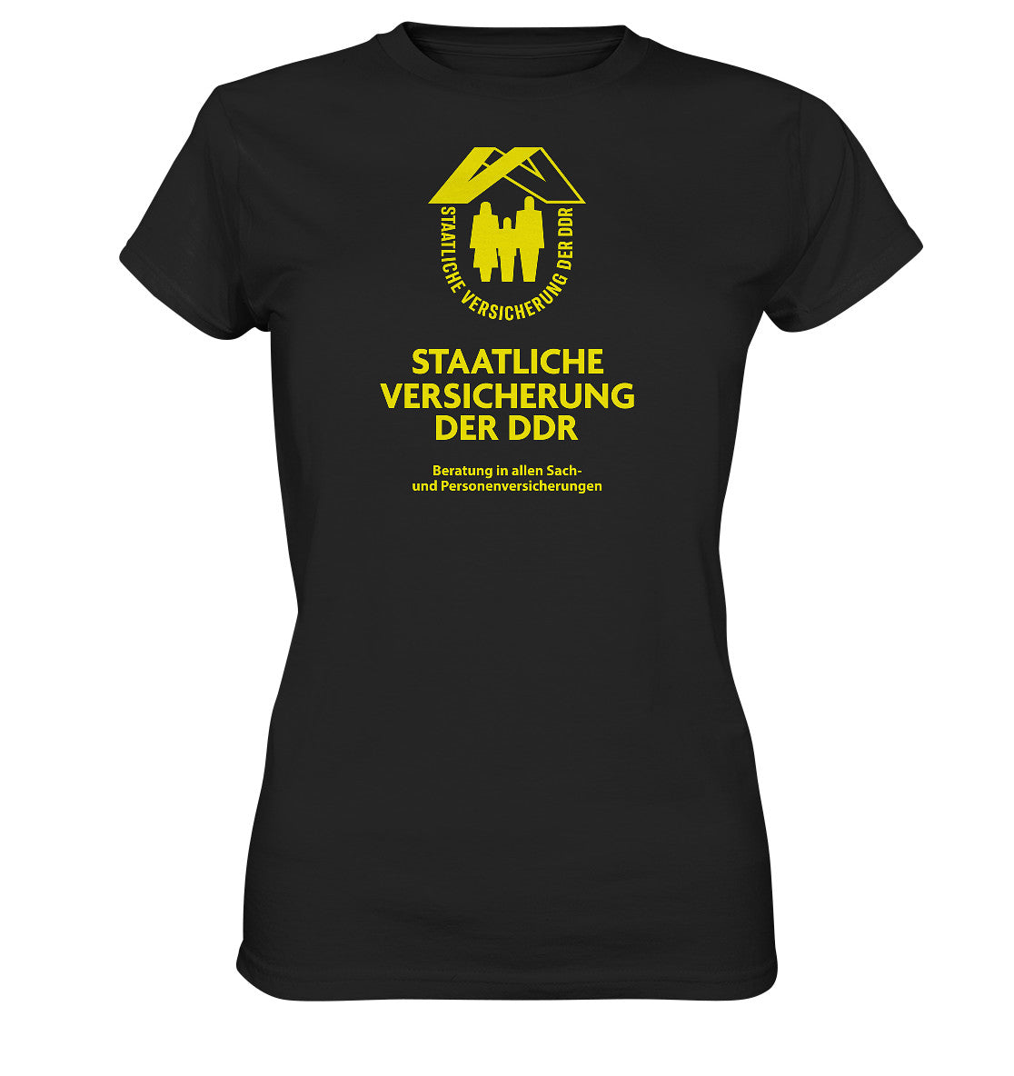 DDR Ostalgie Shirt Mädels • STAATLICHE VERSICHERUNG DER DDR