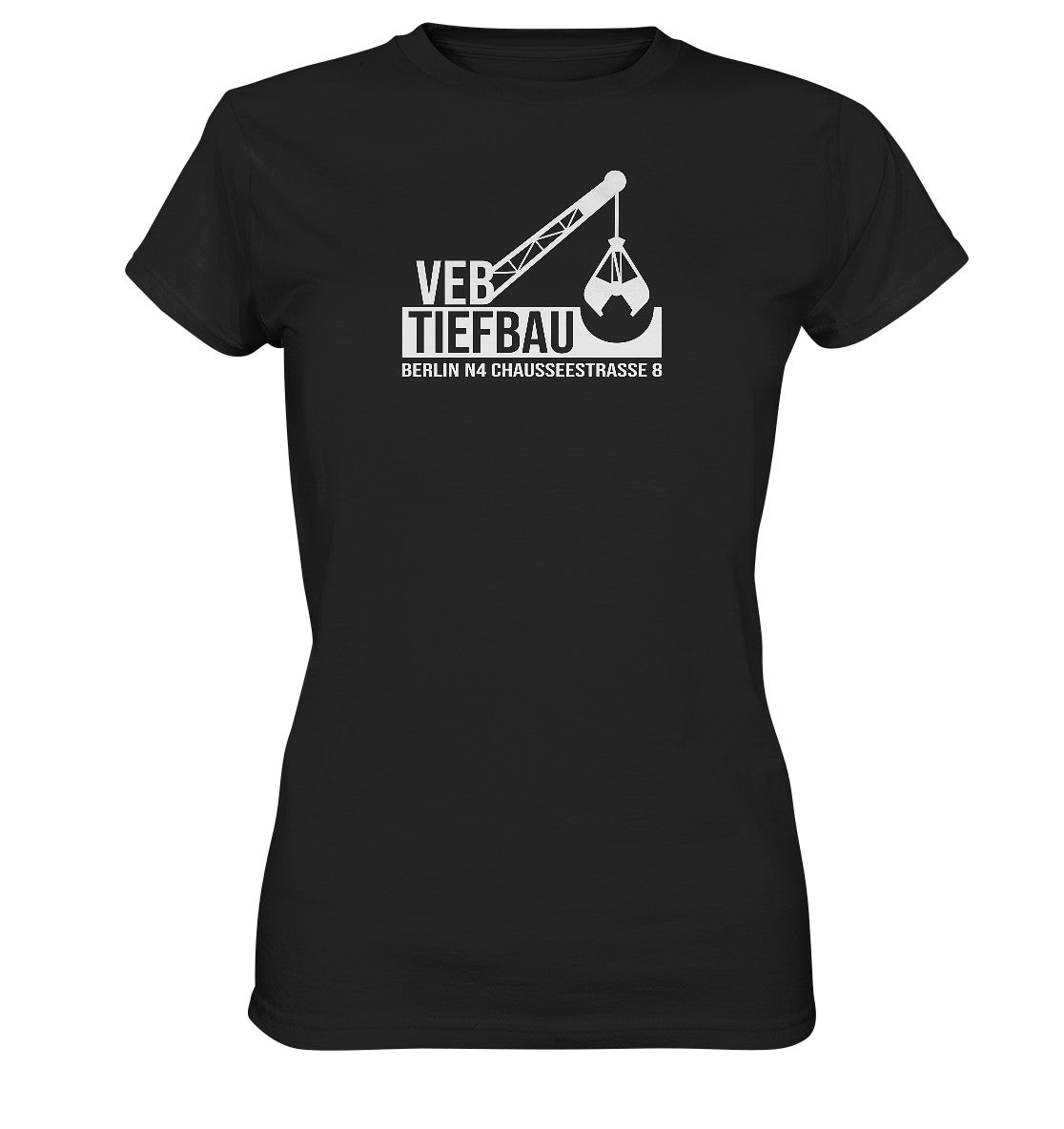 DDR Ostalgie Shirt Mädels • VEB TIEFBAU BERLIN