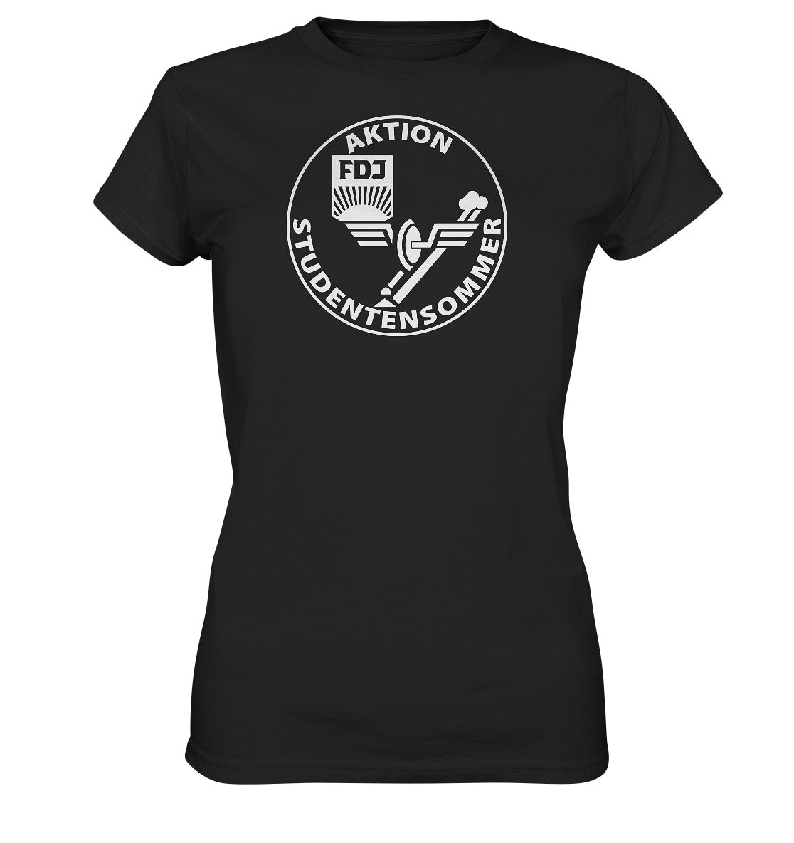 DDR Ostalgie Shirt Mädels • FDJ AKTION STUDENTENSOMMER