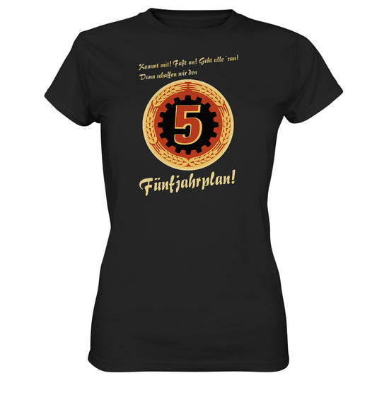 DDR Ostalgie Shirt Mädels • FÜNFJAHRPLAN
