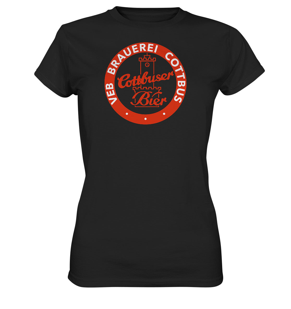 DDR Ostalgie Shirt Mädels • VEB BRAUEREI COTTBUS