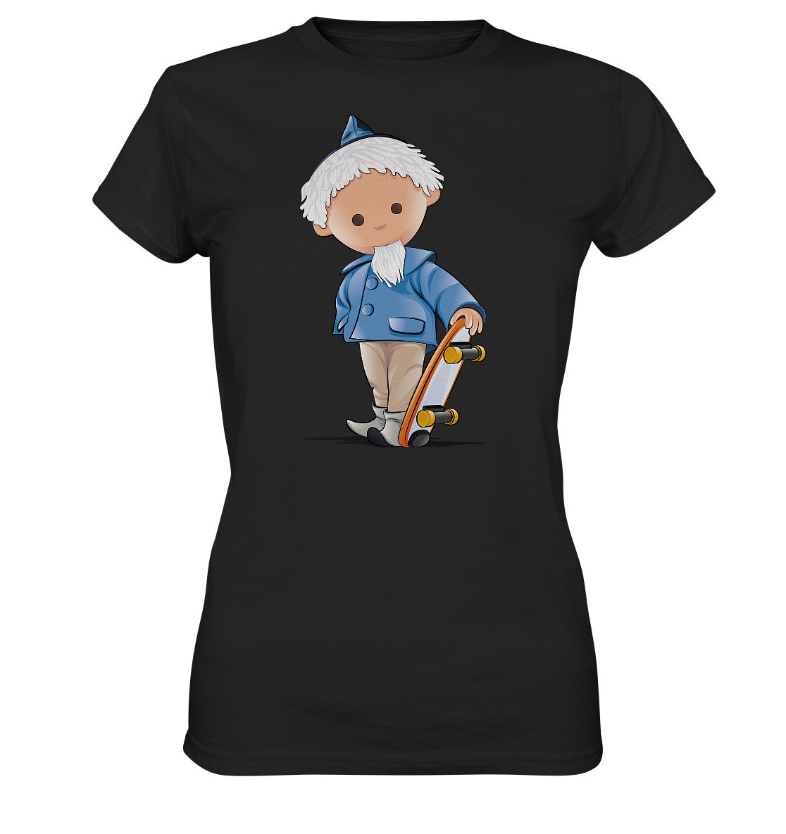 DDR Ostalgie Shirt Mädels • UNSER SANDMÄNNCHEN - ROLLBRETT-SKATER