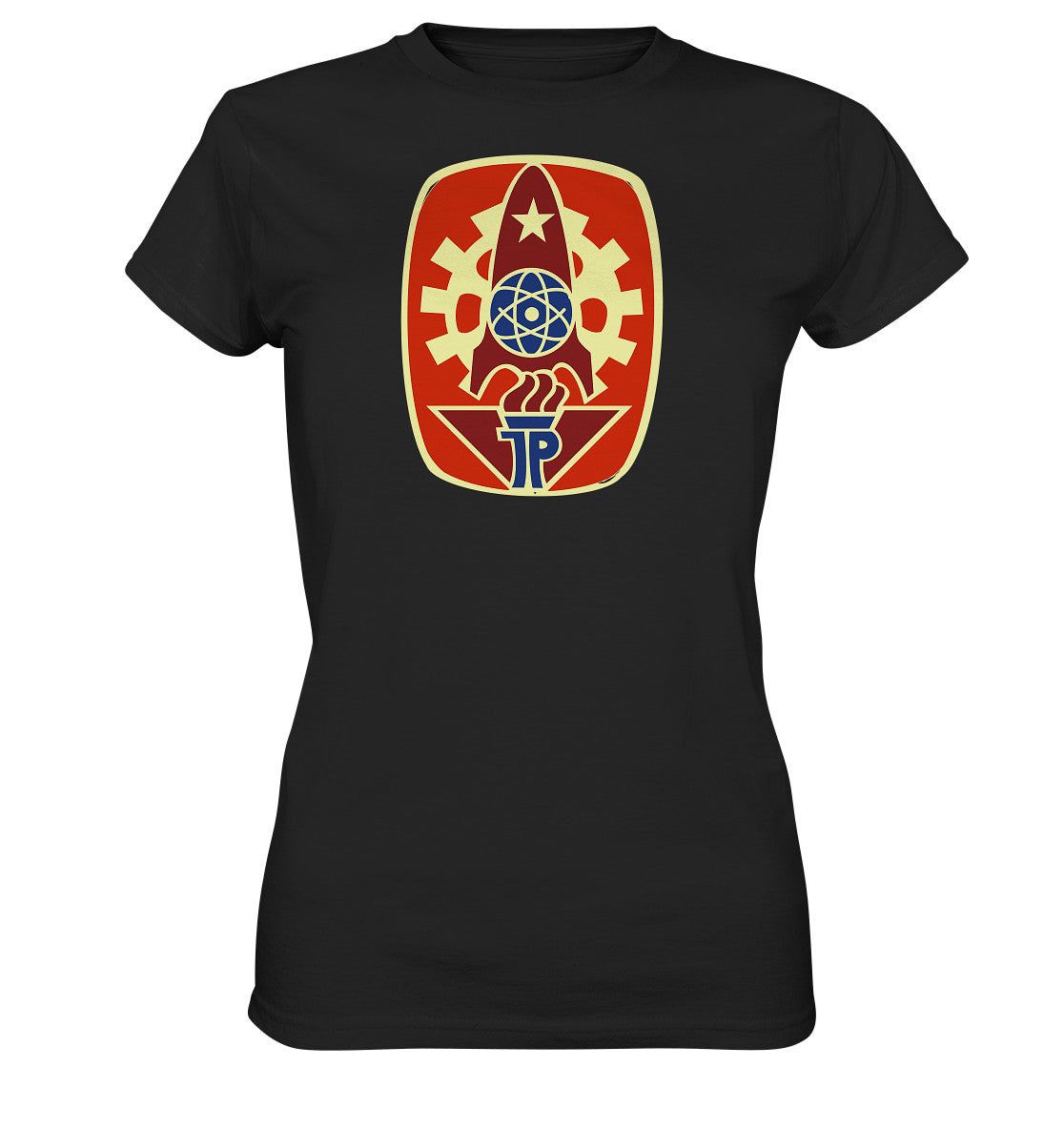 DDR Ostalgie Shirt Mädels • PIONIERABZEICHEN JUNGE TECHNIKER